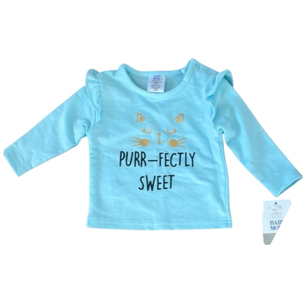 Baby Mode Long Sleeve T-shirt Purr-fectly Sweet
